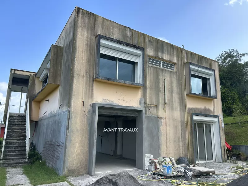 Avant — Peinture bâtiment extérieur